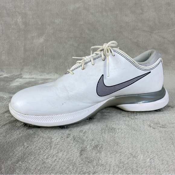 Nike Air Zoom Victory Tour 2 Men's Golf Shoes Size 8 White Gray Leather - Picture 5 of 11